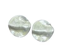 Pendientes de aro de moda no coincidentes con postes chapados en plata, elegantes colgantes ideales para los amantes de la moda, hipoalergénicos, One Size, como se describe, como se describe