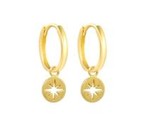 Pendientes de aro de plata de ley 925 con varios estilos y circonita para mujer, color dorado y plateado, joyería de moda, talla única, Ágata