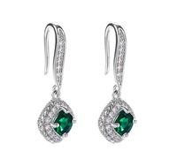 Pendientes de aro de plata de ley 925 para mujer, boda, novia, regalo para su madre, hipoalergénicos, transparentes, para dormir, hélice, tragus, aro grueso de oro, perla con clip, ligeros, elegantes,