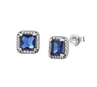 Pendientes de aro doble con forma de corazón bañados en plata de ley 925 for mujer, joyería hipoalergénica de bricolaje a la moda, regalo(B5525)