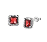 Pendientes de aro doble con forma de corazón bañados en plata de ley 925 for mujer, joyería hipoalergénica de bricolaje a la moda, regalo(B5531)