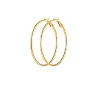 Pendientes de aro grandes de 100 mm para mujeres y niñas de acero inoxidable redondos grandes aros de oro de 14 quilates/oro rosa/plata chapado regalo de moda joyería hipoalergénica para orejas