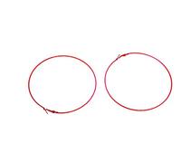 Pendientes de aro grandes de 4 pulgadas, varios colores 100 mm pendientes de aro fino Classic Hoops