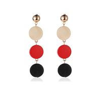 Pendientes de aro Moda Borla Ear Hoop Shine Shape Golden Round Jewellery Regalos Temperament Party Jewelry GiftDesign inteligente