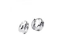Pandora Pendientes de aro Essence 293874C00 – pequeños ondulados de plata de ley