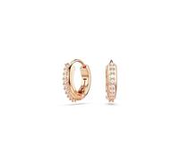 Pendientes de aro Swarovski 5690669 Matrix blanco