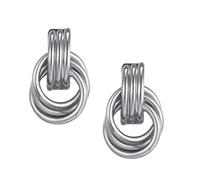 Pendientes de Botón | 2 Piezas Colgantes Gruesos,Pendientes Modernos Chapados en Oro para Mujer | Para Festivales, Días Festivos, Estilo Statement, Vacaciones, Playa, Bodas, Cumpleaños Y