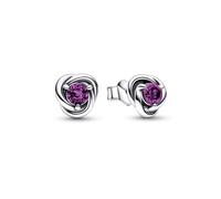 Pendientes de botón Círculo Eternity Febrero 292334 PANDORA C02 TALLA ÚNICA MUJER