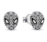 Pendientes de botón Máscara Spider-Man de Marvel 292354 PANDORA C01 TALLA ÚNICA MUJER