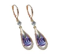 Pendientes De Caída De Agua Multifunción Accesorios Fiesta Tierras Altura Textura Aleación Para Diversos Atuendos Elegante