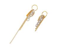 Pendientes De Caída De En Movimiento Elegante En 18k Gold Acero Inoxidable Alergia Safe Regalo Para Sus Aretes