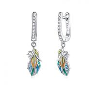 Pendientes de caída Pendientes de oreja coloreadas Pendientes largos para joyas para mujeres
