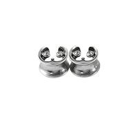 Pendientes de cara de gato, cobre, sillines en forma de U, tapones para los oídos, accesorios, joyería del cuerpo punk para mujer, oro vintage, pendientes de puss, 12mm, como se describe, como se
