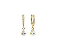 Pendientes de circonita cúbica de agua para mujeres Pendientes femeninos de temperamento de color dorado Eternity Classic Jewelry Whole