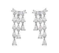 Pendientes de clip de moda Charms hechos a medida para Freeclip 1 2 auriculares, clip on charm, acabado brillante, pendientes elegantes, colgantes de cristal, Einheitsgröße, como se describe, como se