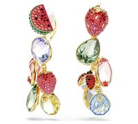 Pendientes de clip Idyllia, Tallas mixtas, Multicolores, Baño tono oro OS