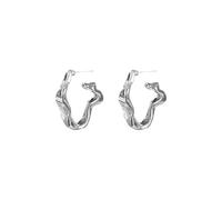 Pendientes de concha para mujer de alta calidad, ligeros pendientes para mujer, famosos en Internet por su elegante diseño de pendientes de plata 925, 1.00, Metal, Sin piedra preciosa