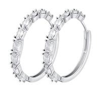 Pendientes de cristal australianos Cuff for Teen Girls Piercing Studs Trendy Earrings Pendientes japoneses, talla única, Aleación de cinc, Sin piedra preciosa