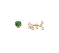 Pendientes De Doce Constelaciones,Hermosos Aretes De Circonitas De Colores,Decoraciones,Regalos De Joyería,Aretes De Horóscopo De Astrología Para Niñas,Aretes De Moda Para Damas,Virgo,Ajustar