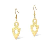 Pendientes de escarabajo egipcio, mitología antigua, colgante de ibis calvo del norte, símbolo del faraón, amuleto de poder, joyería para mujeres y hombres, One Size, Acero inoxidable, Sin piedra