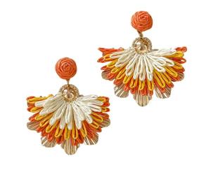 Pendientes de estilo bohemio - Joyería boho flor de zinc, pendientes de moda para mujer - para hija, mama, abuela, tía, prima, novia y vacaciones, C, Zinc, Sin gema