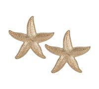 Pendientes de Estrella de Mar para Mujer, 5.5cm Dorados Bohemios Pendientes de Estrella de Mar Personalizados Pendientes de Océano para Niñas Mujeres Playa de Verano Joyas del Océano
