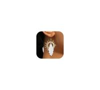 Pendientes de fantasma de Halloween, bonitos aretes de fantasma, colgantes de disfraces de Halloween para mujer, joyería de regalo para mujer, Zinc, Sin piedra preciosa
