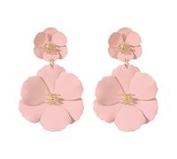 Pendientes De Flores Colores Pendiente Colgante Geométrico Joyería Oreja Multifuncional Textura Hierro Para Diversas Ocasiones Joyería Oreja Colorida