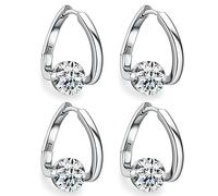 Pendientes de germanio linfático, aretes de germanio de terapia magnética de linfvidad 2024, aretes de magnetoterapia linfática, aretes de drenaje linfático magnético para mujer, Piedra de germanio,