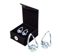 Pendientes de germanio MagneTherapy, Pendientes de drenaje linfático para bajar de peso, Pendientes de acupuntura, Joyería de pendientes de drenaje linfático (B)