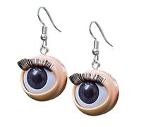 Pendientes de globo ocular aterrador - Joyas para mujer, innovador diseño de grande parpadeante | Pendientes colgantes de globo ocular de moda de terror para muñecas, fiestas, carnaval, Navidad, a