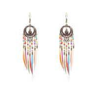 Pendientes de gota únicos con borlas, portátiles y de moda para mujeres modernas, uso diario casual, trajes elegantes, accesorios de moda para mujer, talla única, como se describe, como se describe