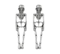 Pendientes de Halloween para mujer, joyas góticas esqueleto colgantes | Pendientes de gota de calavera para mujeres, Halloween, cumpleaños, fiestas, citas, ideas para cumpleaños, cosplay, eventos