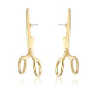 Pendientes de Halloween para Mujer,Pendiente de Tijeras Terroríficos,Pendientes Colgantes Halloween,Accesorios para Disfraces de Vampira y Bruja,Regalos de joyería Halloweens para Mujeres y Niña (B)