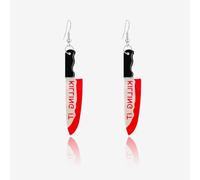 Pendientes de Halloween para Mujeres, Interesantes Joyería de Pendiente de Botón Halloween, Pendientes d'Halloween para Niñas y Mujeres Regalos de Joyería (J)
