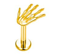 Pendientes De Halloween,Pendientes De Mano Con Calavera Halloween - Accesorios Góticos en Forma de Mano para Mujeres y Jóvenes de Estudio Uso Diario Hogar Viajes Disfraces Fiestas