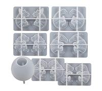 Pendientes de huevo de dinosaurio en forma de resina, joyas, moldes de resina epoxi para collares caseros, pendientes, joyas, llaveros, colgantes, manualidades, moldes de huevo de dragón, juego de