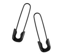 Pendientes de imperdible para mujer,Pendientes de clip | de clip estilo punk, colgantes con pasador de seguridad, pendientes colgantes con pasador punk para mujeres y niñas