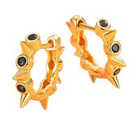 Pendientes de leopardo para mujer con detalles azules, elegantes joyas diarias en tono dorado para declaraciones de moda, ideales para looks casuales y de noche, aretes de borla para mujer, talla