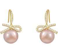 Pendientes de moda Cinta Pendientes de perlas de imitación de cristal para mujer Ropa casual o diaria