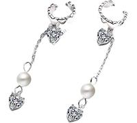 Pendientes de moda, pendientes de tachuelas, aretes de circón azul brillante para mujeres accesorios de recolis de joyas para novia de boda minimalista, una talla, ágata