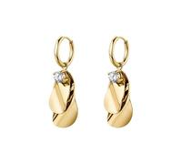 Pendientes de mujer Brosway Bloom BOM22 de acero dorado