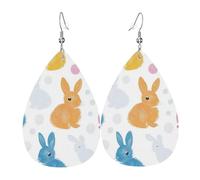 Pendientes de mujer de piel gota pendientes colgantes accesorios para joyas, 5,7 x 3,8 cm, cuero, sin piedras preciosas, 5,7 x 3,8 cm, piel, sin piedras preciosas, 5.7x3.8 cm, Cuero, Sin piedra