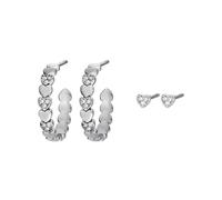 Pendientes de Mujer FOSSIL JGFTSET1079 Latón Corazones