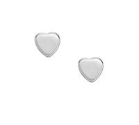 Pendientes de Mujer FOSSIL STUD JF04387040 Acero Inoxidable Corazones