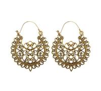 Pendientes de mujer Joyería Plata de ley Pendientes de gota étnicos Pendientes de gota Pendientes de esmalte Pendientes elegantes de cristal, talla única, Acero aleado, Sin piedra preciosa