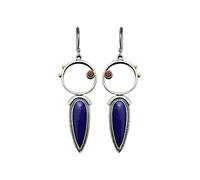 Pendientes de mujer vintage para hombre, geométrica en forma de gota, gancho para la oreja, joyería novedosa para cumpleaños, punk, gótico, largo, colgante, joyería para mujer, talla única, Plástico