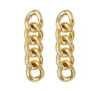 Pendientes de mujeres de joyas lulumaic, aretes de declaración coreana para mujeres negros lindos arcylic geométrico colgan caída orientas de moda regalos de joyería para novia, esposa, hermana,