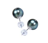 Pendientes de perlas de los mares del Sur, pendientes de perlas redondas de 7 a 11 mm, para San Valentín, Navidad, vacaciones, citas