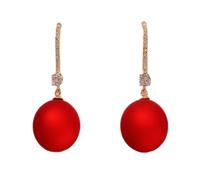 Pendientes de perlas de plata, aretes colgantes de perlas para mujer, aretes colgantes ligeros, aretes clásicos para bodas, citas, Refer to description, Plata S925, Unisex